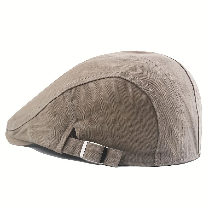 Mens Classic Cotton sboy Hat Vintage Cabbie Cap Mens Sun Protection Beret Hat 251021