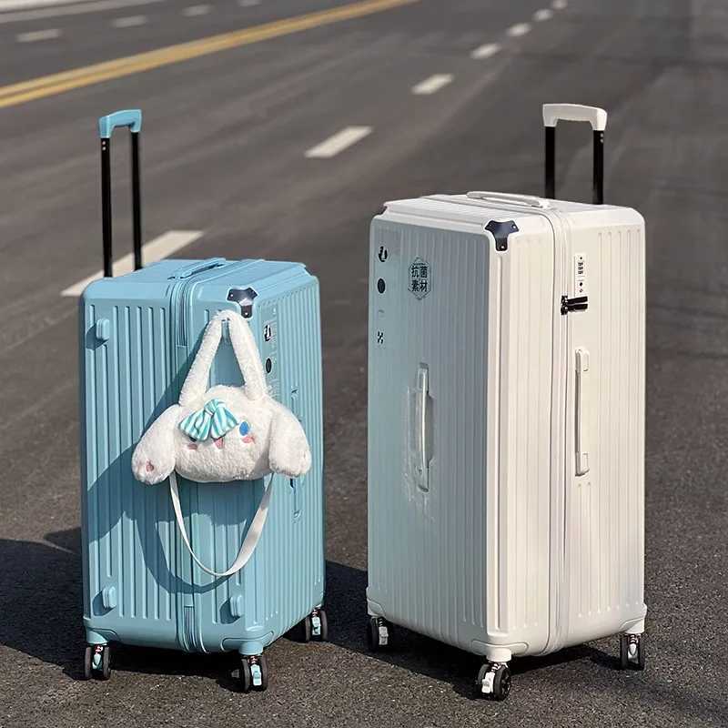 28 inch university student suitcase with large capacity female shock absorber brake universal wheelW251024