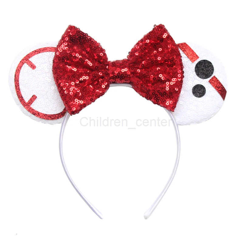 Disney Christmas Stitched Patterned Winter Headpiece Featuring Sparkling Details from Mickey & Friends Collection designer