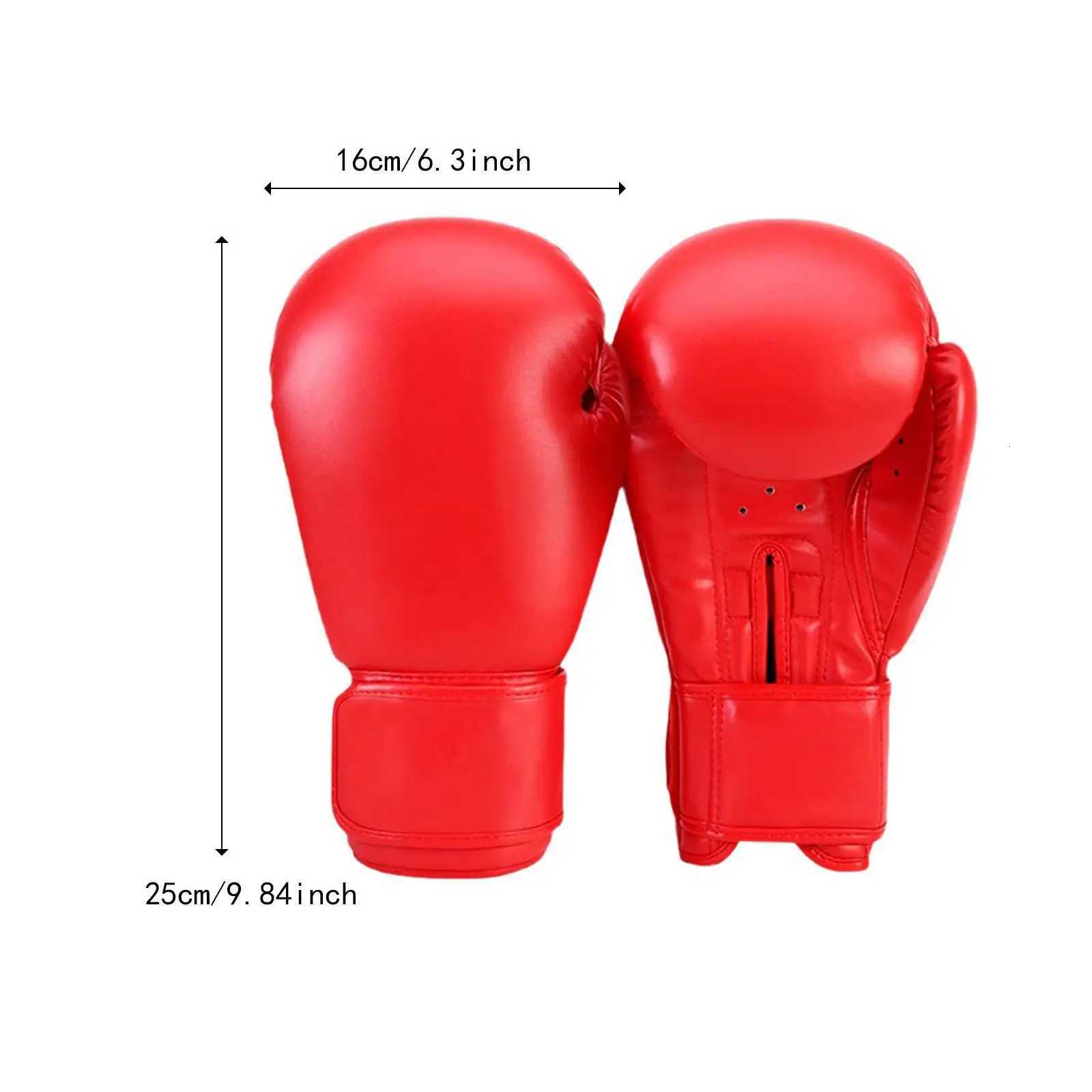 Adult Boxing Gloves Ventilation PU Leather Punching Bag Focus Mitts for Taekwondo Sparring Fitness Muay Thai Fighting Sports Y251023