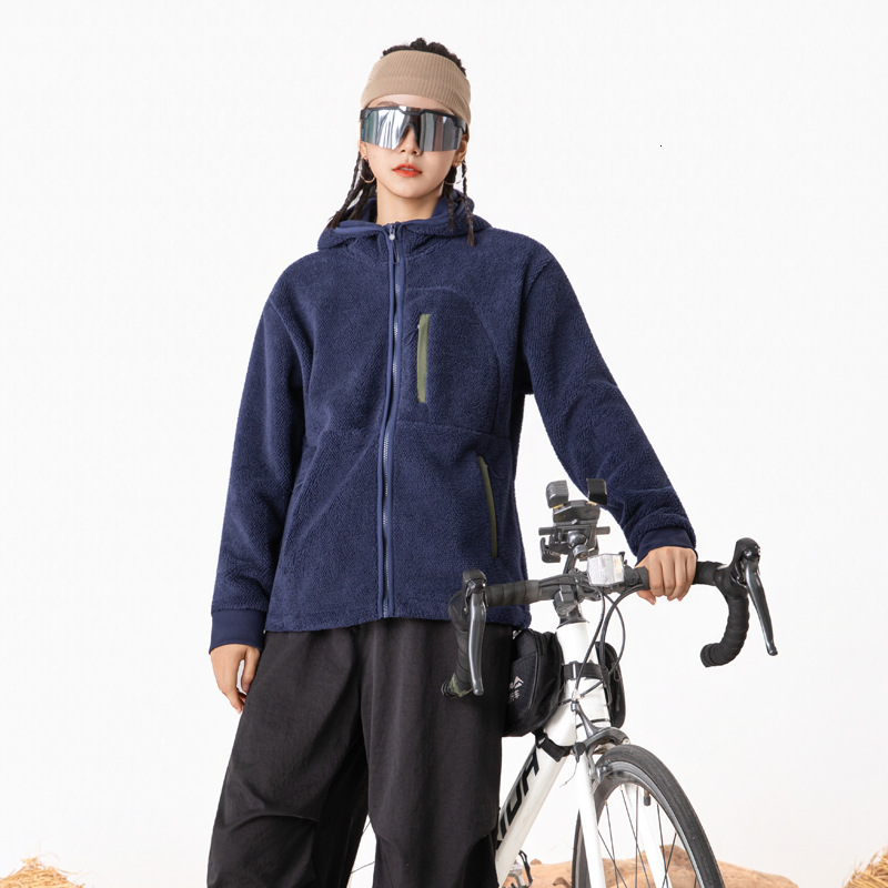 Women's Fleece Jacket New Designer Hoodie Jacket Tracksuit Men Polo Veste Coat Autumn Winter Fleece Coat Women's Softshell Jacket Thickened 