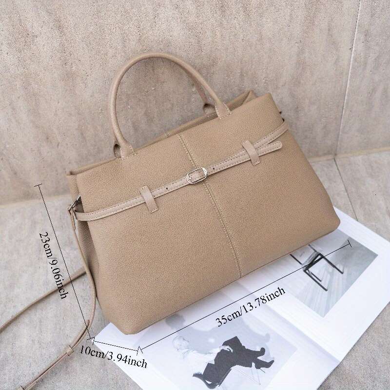 - Capacity, Multi-Compartment Women, Stylish Versatile, With Golden-Tone Hardware, Perfect For Commuting And Everyday Use, Versatile Minimalist Design