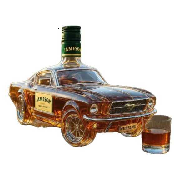 Creative Car Whiskey Bottle Collection Storage Bar Decoration He Restaurant Christmas Halloween 2026 Y251024
