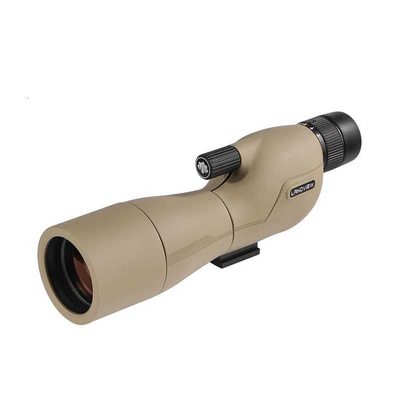 HD 2575x60 Spotting Scope for Target Shooting with Carrying Pouch 4 Monocular Tescope FMC ns for Hunting Birdwatching Y251017