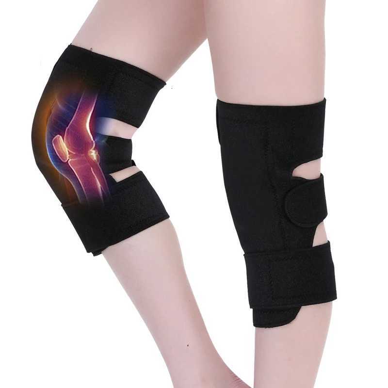 Tourmaline Magnetic Therapy Knee Pads Self Heating Kneepad Pain Relief Arthritis Knee Support Patella Massage SleevesW251024