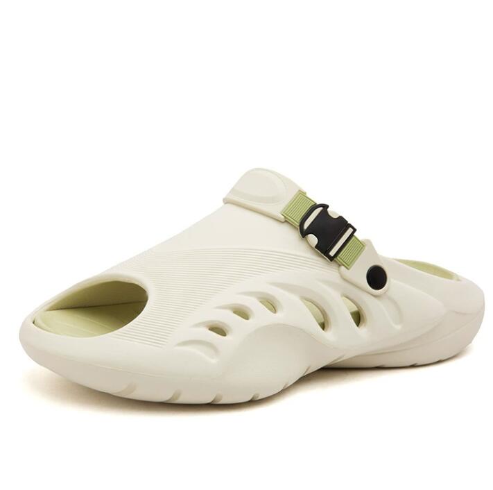 Summer sports slippers anti slip and shock-absorbing hole shoes outdoor leisure vacation soft soled lightweight sandals Z 10.21-4