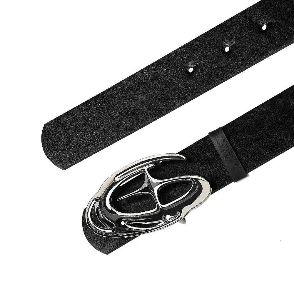 New Stylish Geometric Alloy Needle Buckle Fashion Punk Belt For Men Women Trendy Accessory for Gift GivingNeutral Waist Belt W251024