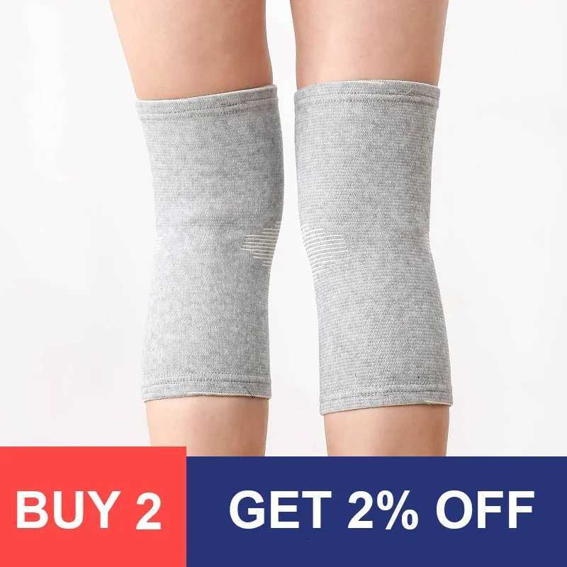 1 Pcs Knee Pads Support Protector COYOCO Leg Arthritis Injury Gym Knee Sleeve Elasticated Bandage Charcoal Knitted Warm KneepadsW251024