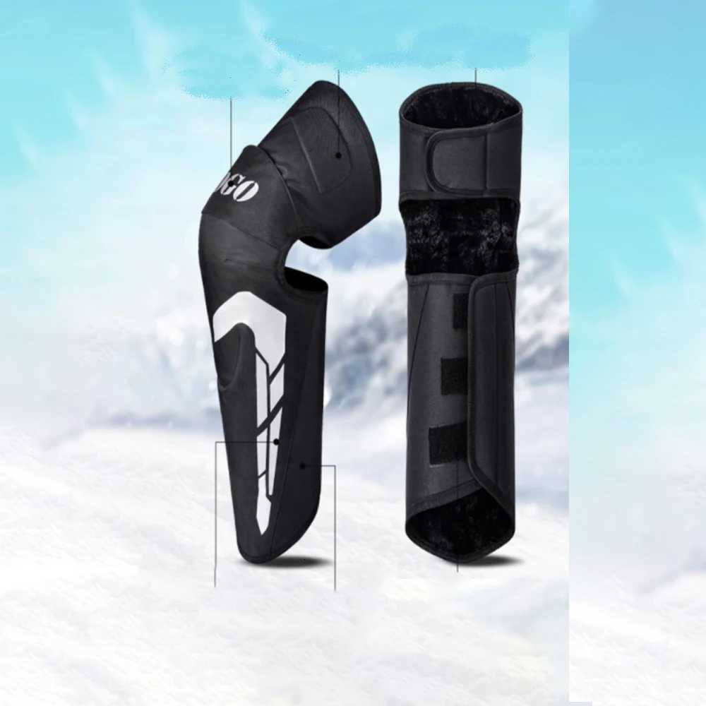 Winter Motorcycle Riding Knee Warm Pads Moto CE2 Protective Gear Fall Cold Protection Windproof Leg Guards For Men WomenW251024