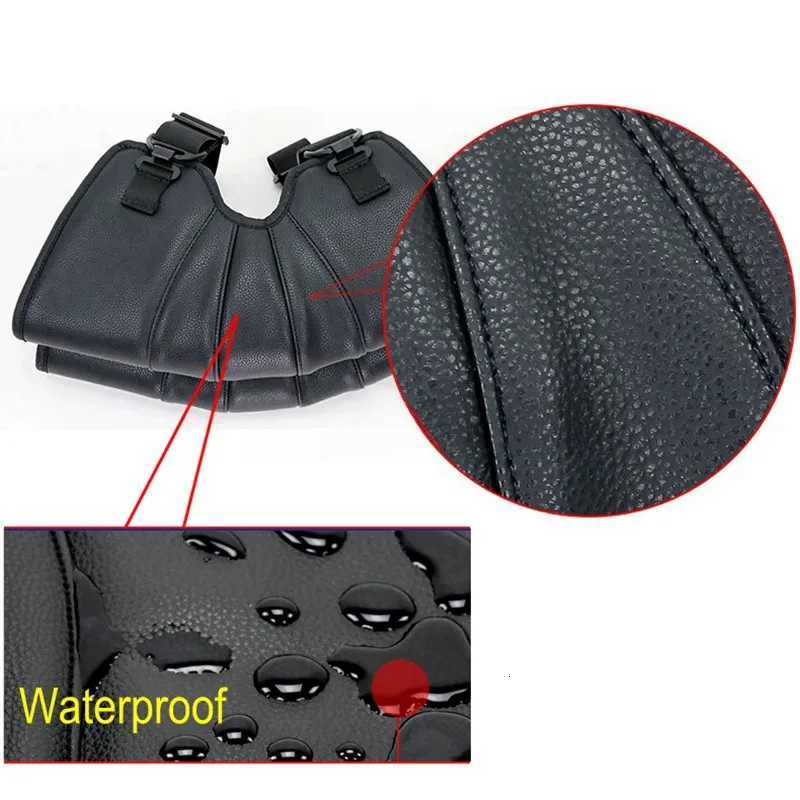 Motorcycle Warm Kneepad Motorbike Riding Knee Pads Windproof Winter Outdoor Knee Protective Guard PU Leather WaterproofW251024