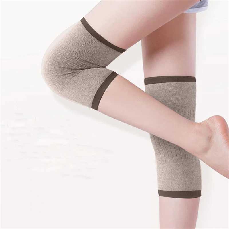 2Pcs Men Women Cashmere Knee Warmer Winter Warm Thermal Wool Knee Pads Support Brace Cycling Ski Running Knee Compression SleeveW251024