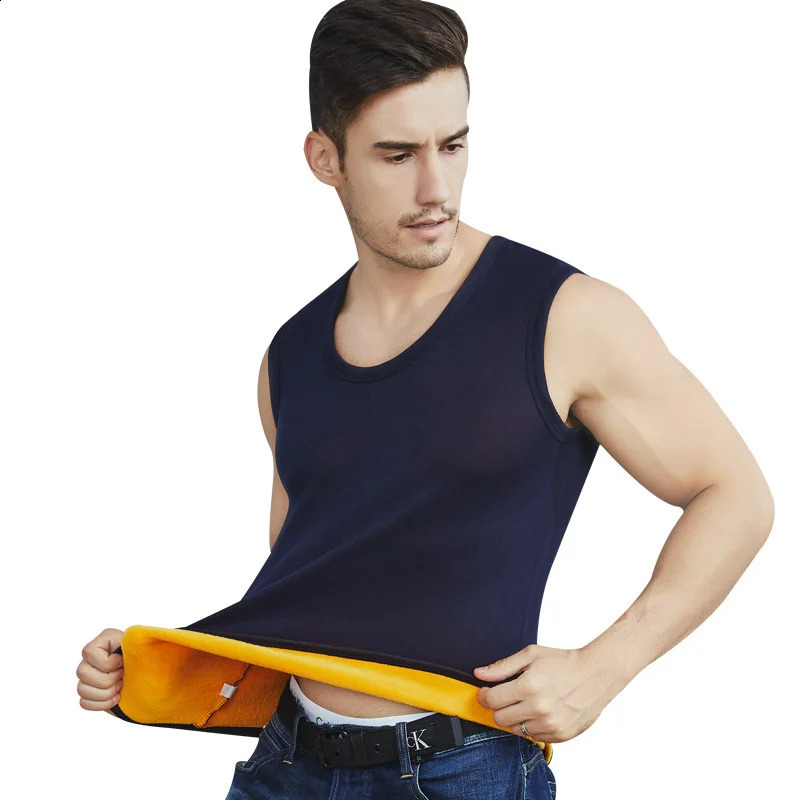 Men Thermal Undershirt Autumn Winter Warm Vest Comfortable Soft Clothes Thermal Underwear For Men Thermo Underwears Plus 251018
