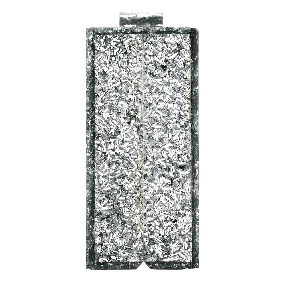 Women Handbags Evening Banquet Party Clutch Bag Rectangle Multicolor Geometric Trend ed Acrylic Bags Chain Crossbody Bag 251023CJ