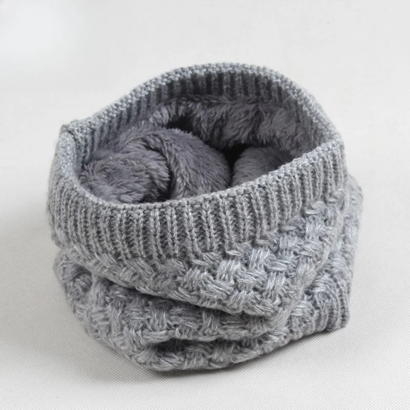 Casual Fashion Neckerchief Korean Winter Versatile Scarves for Men and Women Thickened SolidColor Warm Scarf 251020