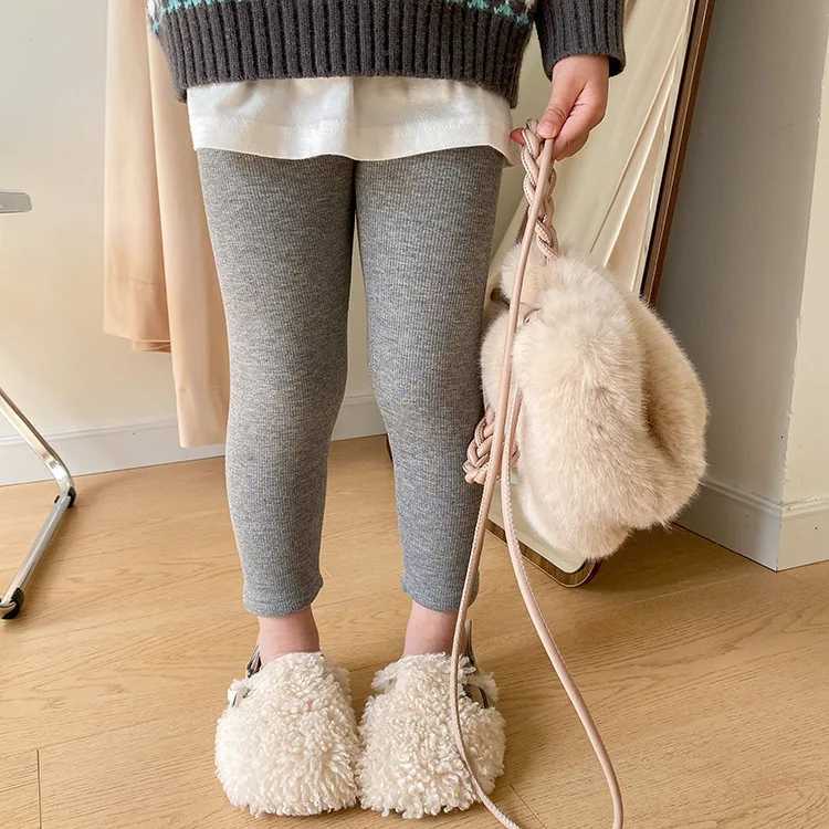 Fleece Lining Warm Winter Autumn Kids Clothes Toddler Girls Leggings Fashion Kid Pants Cotton Girls Trousers Baby Thick LeggingsT251024