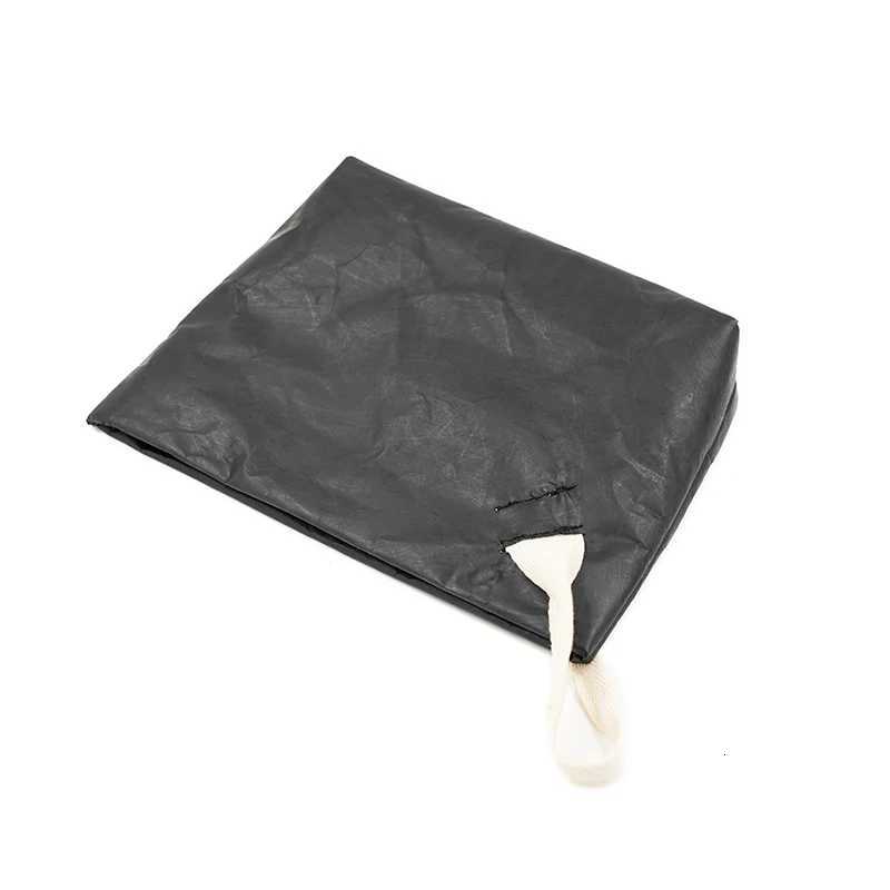 Eco conscious Fashion Cosmetic Bag Lightweight Durable Retro Paper Makeup Bag A Good Travel CompanionT251024