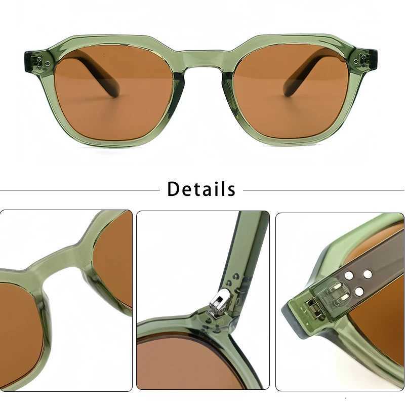Caterside New Retro Polarized Men Sunglasses Square TR90 Frame Women Sun Glasses Outdoor Driving Fishing High Quality UV400 GiftT251024