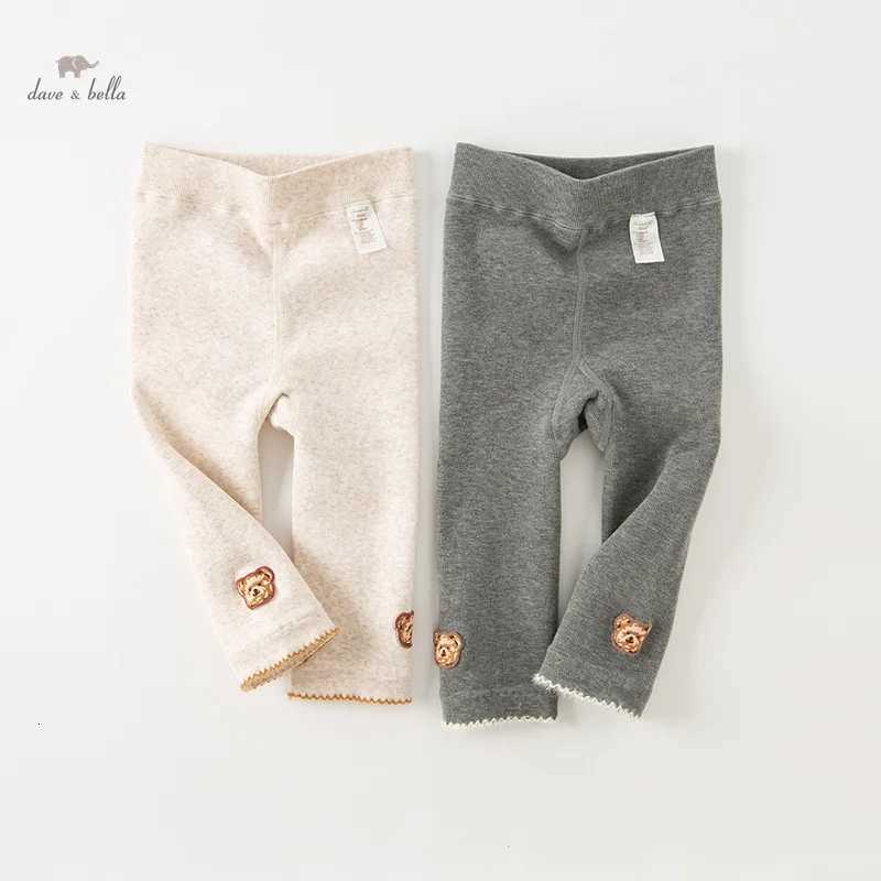 Dave Bella Childrens Pantyhose 2023 New Autumn Winter Girls Casual Fashion Elastic Leggings Sport Outdoor DB4238230T251024