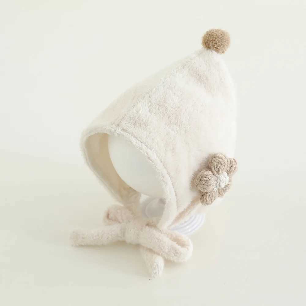 New Warm Baby Warm Hat Windproof Polar Fleece Balaclavas Knitted Integrated Ear Protection Hat Outdoor SportsL251024