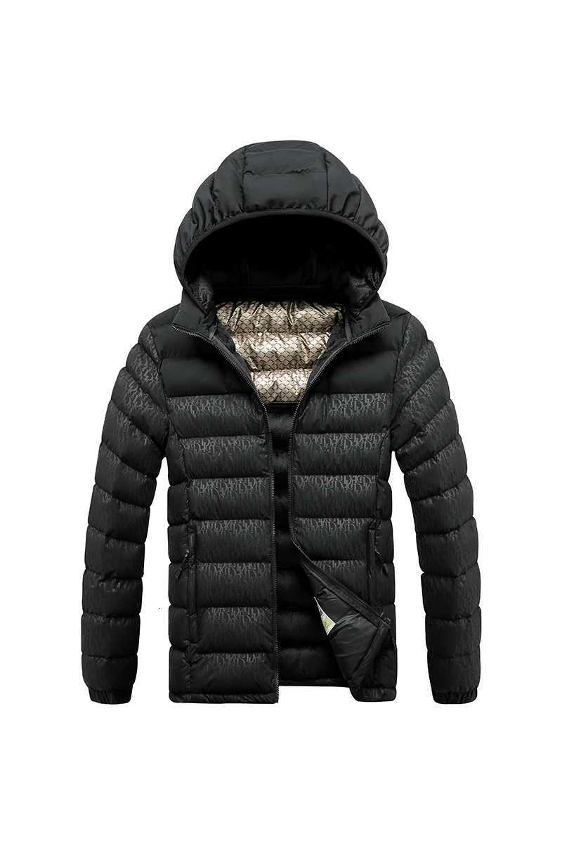 Mens Clothing Mens New Winter Parkas Korean Version Slim Fit Warm Parkas Detachable Cap Casual Comfortable Mens Top Jacket Z251024