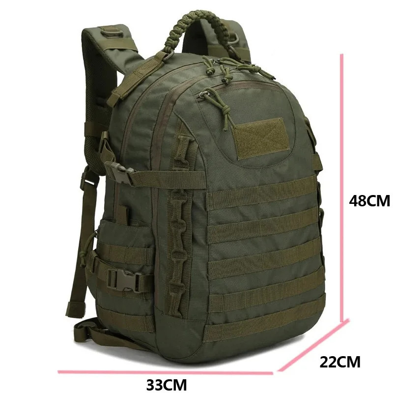 35L Tactical Backpack Outdoor Camping Hunting Sports Bag Soft Back Large Capacity Backpack 251021