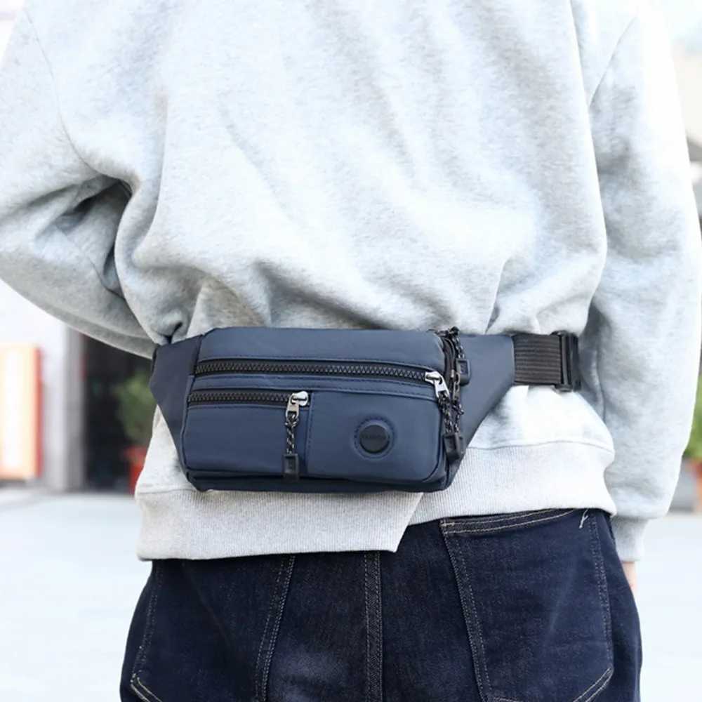 Multifunction Men Running Waist Bags Lightweight Large Capacity Fanny Phone Pack Belt Bag Waterproof Sports Phone Bag RidingL251024