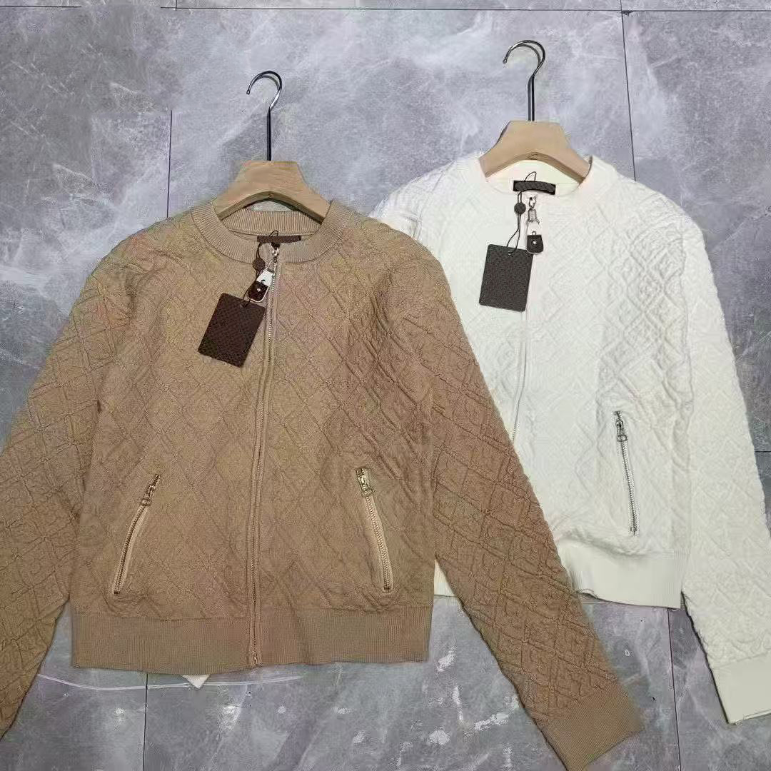 Women's Sweaters In the early autumn of 2025, the new printed sweater zipper jacket is casual, fashionable and trendy, and the explosion of women's tops is slim and slim S---XXL