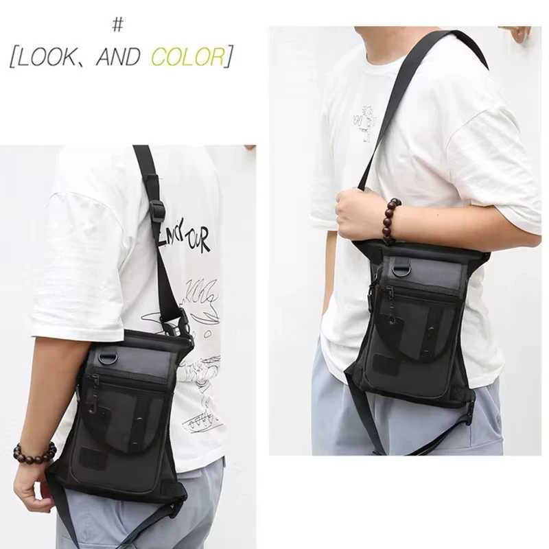 Climbing Men Leg Bag Outdoor Travel Sports Hip Motorcycle Riding Leggings Thigh Bags Portable Waist Cell Phone Leisure PackL251024