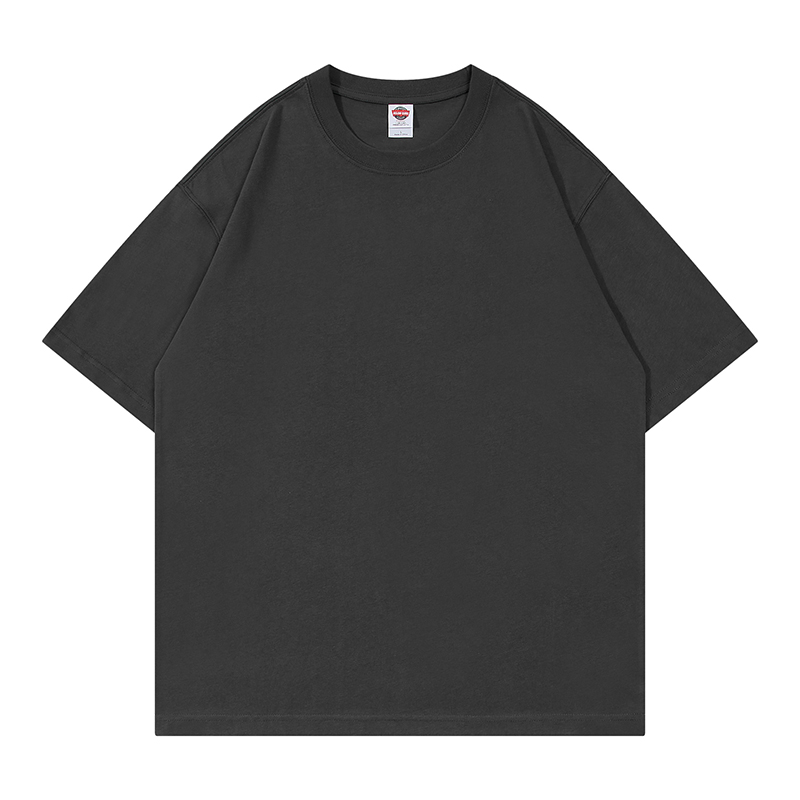 Unisex Oversized Navy Crew Neck T-Shirt Short Sleeve Loose Fit Casual Basic Tee for Daily & Streetwear CF21211
