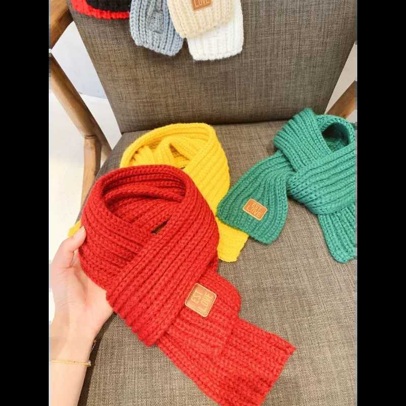 Kids Scarf Boys Girls Baby Winter Warm Scarf Women Knit Shawl Scarf Children Neck Collar Keep Warm Accessories Cheap Parent Y251024