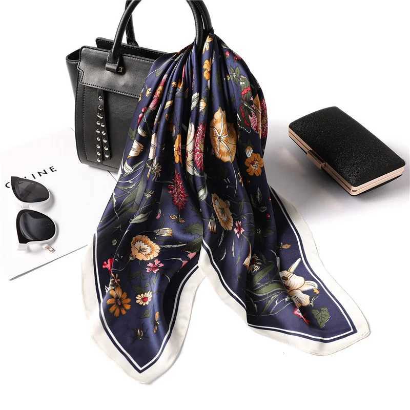 Luxury New Printed Scarves Wens Silk Scarf Spring and Summer ral Decorations Small Neckties Haiands Bags Wholes Y251024