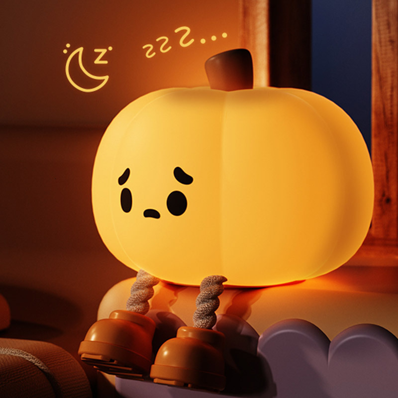 Lamps Shades Cartoon Pig LED Night Light Cute Ornament Room Decor Children's Bedroom Bedside Decoration Atmosphere Birthday Gift 230411