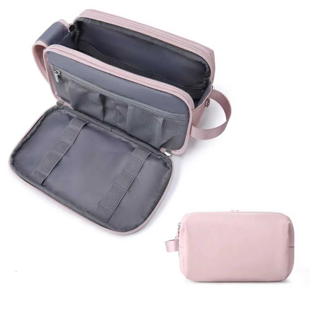 Fashion Waterproof Travel Toiletry Bag Dry Wet Separation Large Capacity Ladies Makeup Bag Women Lightweight CosmeticT251024