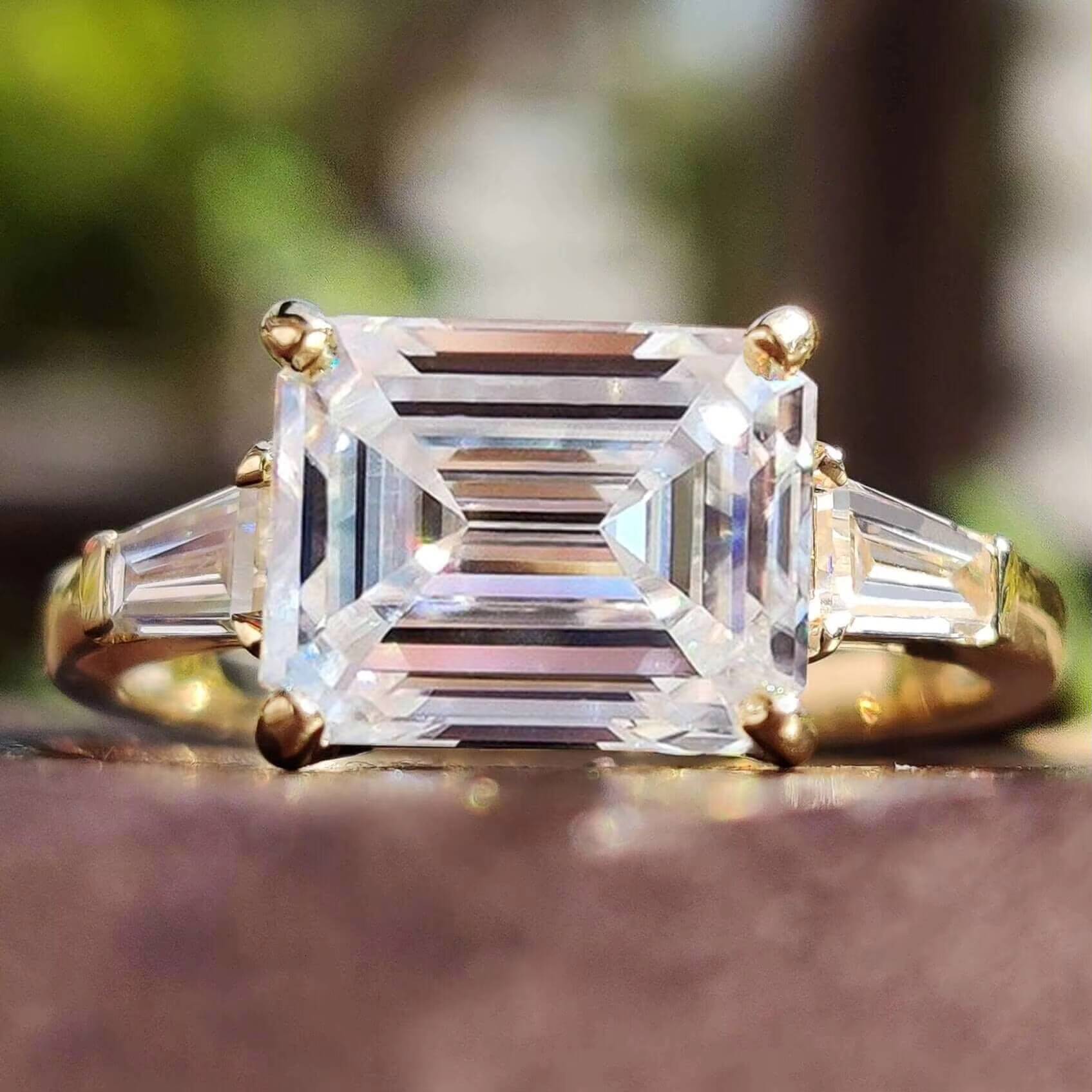 Custom High Quality 10k 14k 18k Solid Real Gold VVS Moissanite Diamond Wedding Engagement Rings for Women and Men Jewelry