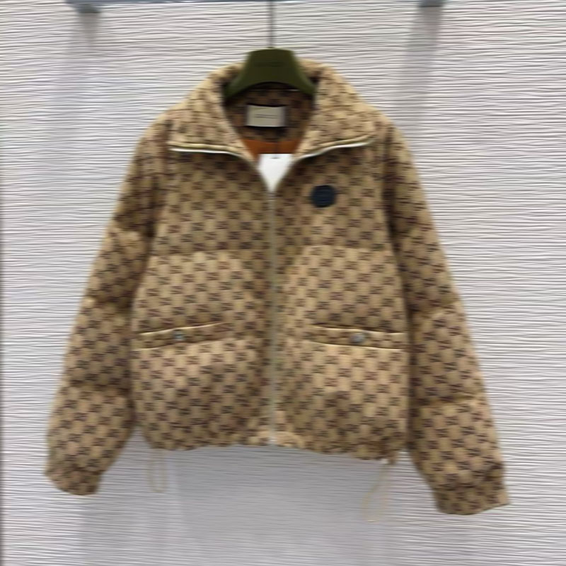 Winter New Women's High Quality Down Jacket with Classic Letter Printed Design, Vest Jacket