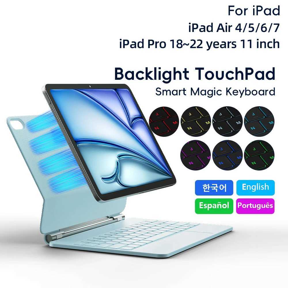 Magic Keyboard for iPad Air 4 Air 5 Air 6 Air 7 11 inch case for iPad Pro 11 inch 20182022 Generation Cover Smart CoverXJ251024