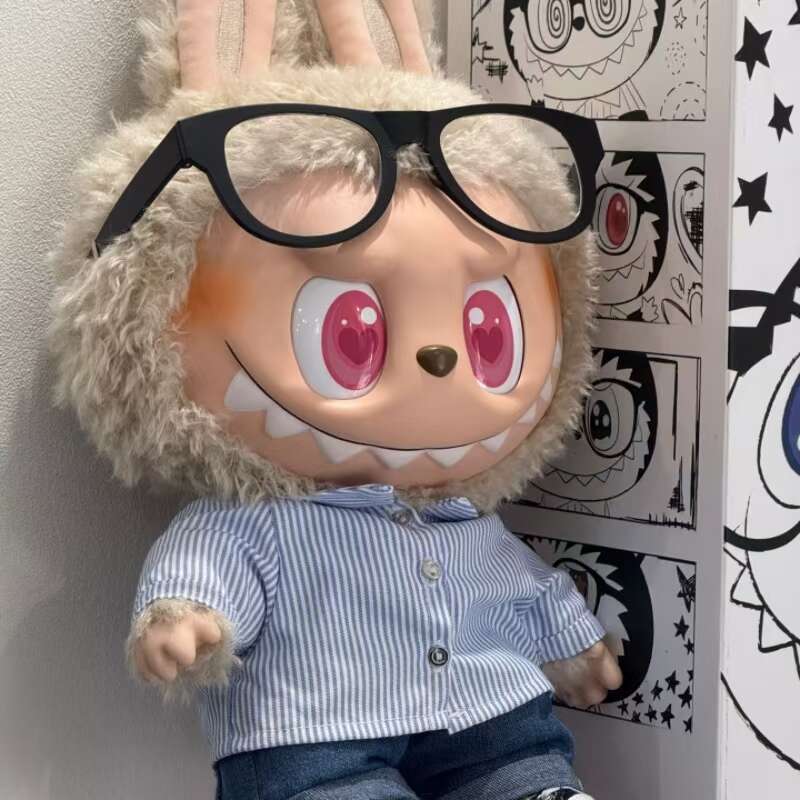 LABUBU 40Cm Flip With Me Vinyl Plush Doll Cute Collectible Figure Toys For Teens Big Kids Toy Fans