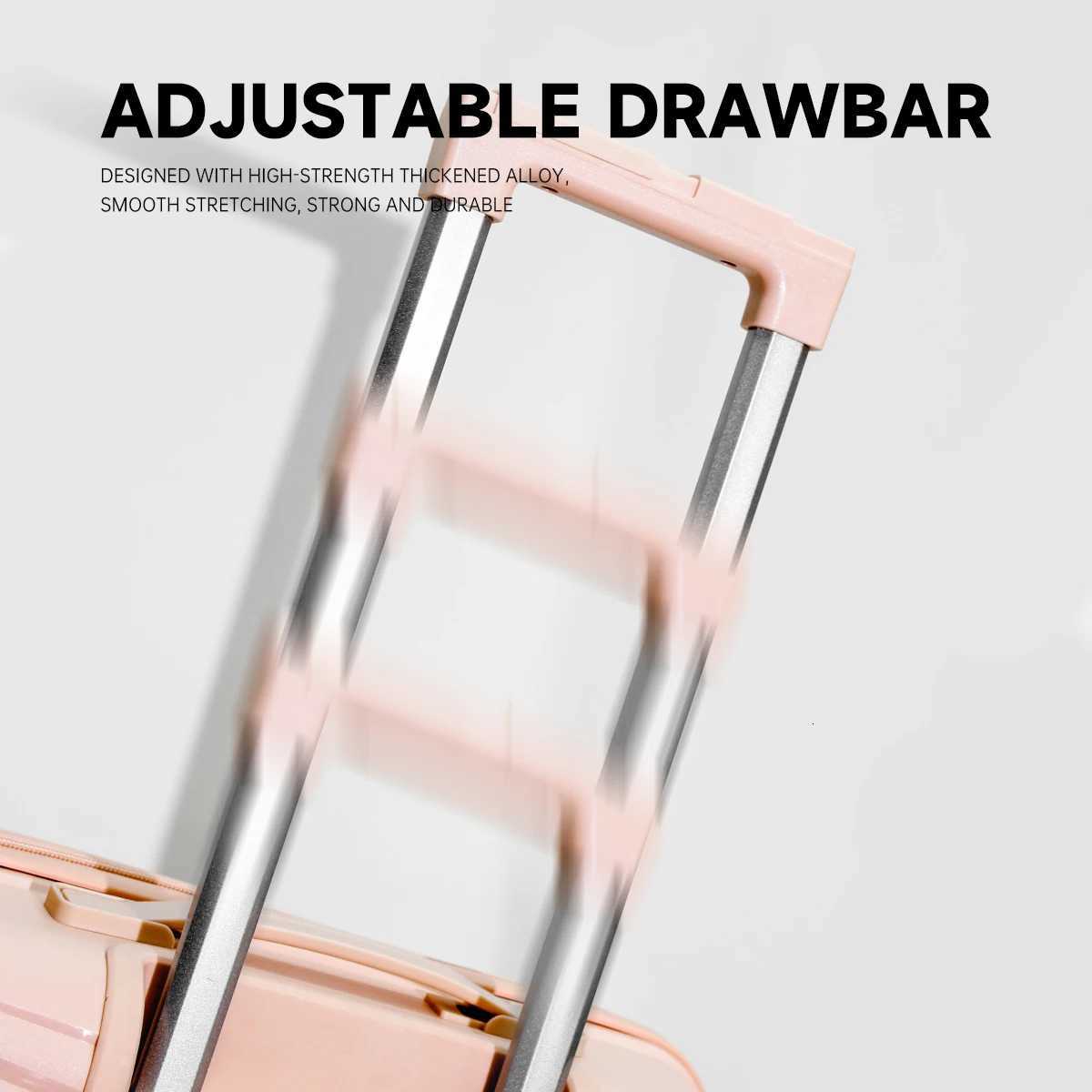 Suitcase 2024 28 Inch Female FineTuning Retro Trolley Bag Travel Suitcase Boarding Suitcase Roller SuitcaseW251024