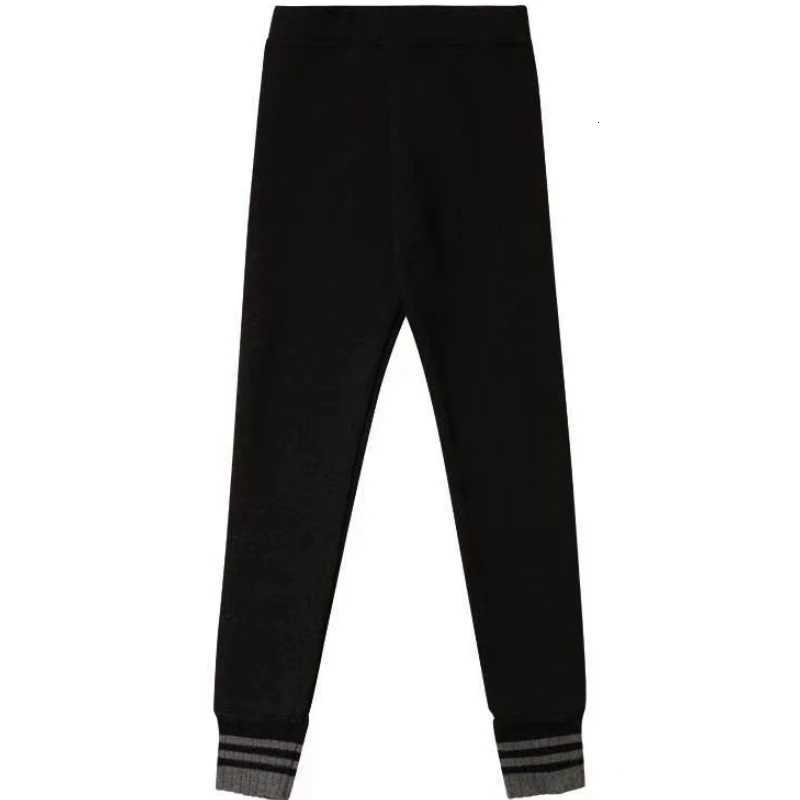 Fall Kid Solid Thin Tight Sweatpant Winter Girl Fleece Warm Leggings Toddler Skinny Cropped Trousers 2y Child Ankle Length PantT251024