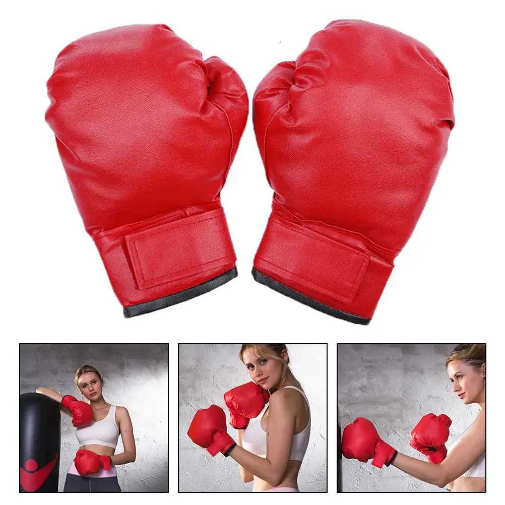 Boxing Gloves Comfortable Kickboxing Sparring Professional Training Red Sports Fitness Gym Durable Safe Non Deform Easy Wash Y251023