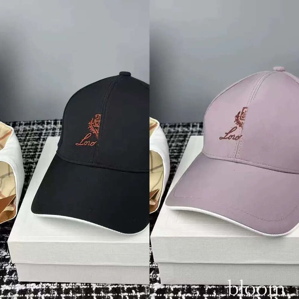 baseball cap hat for women designer Mens Caps Fashion Ball Cap loro cotton piana cashmere fitted autumn snapback 2 embroidery beach hats 16 12