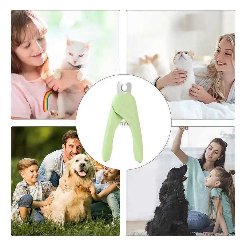Dog Claw Trimmer Small Portable Pet Nail Trimmer AntiSlip Handle Metal Dog Nail Cutter Professional Grooming Tool For Small Z20251024