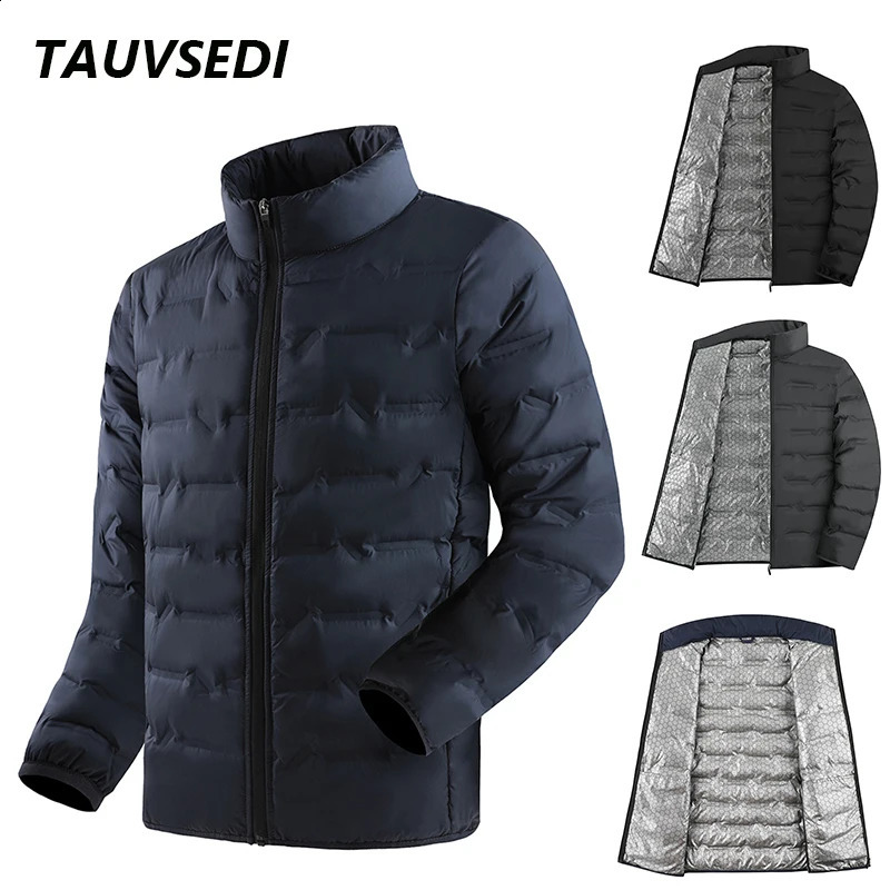 Men White Duck Down Jacket Warm Thick Stand Collar Windproof Puffer Jacket Mens Lightweight Coat Casual High Quality Jacket Male 251023
