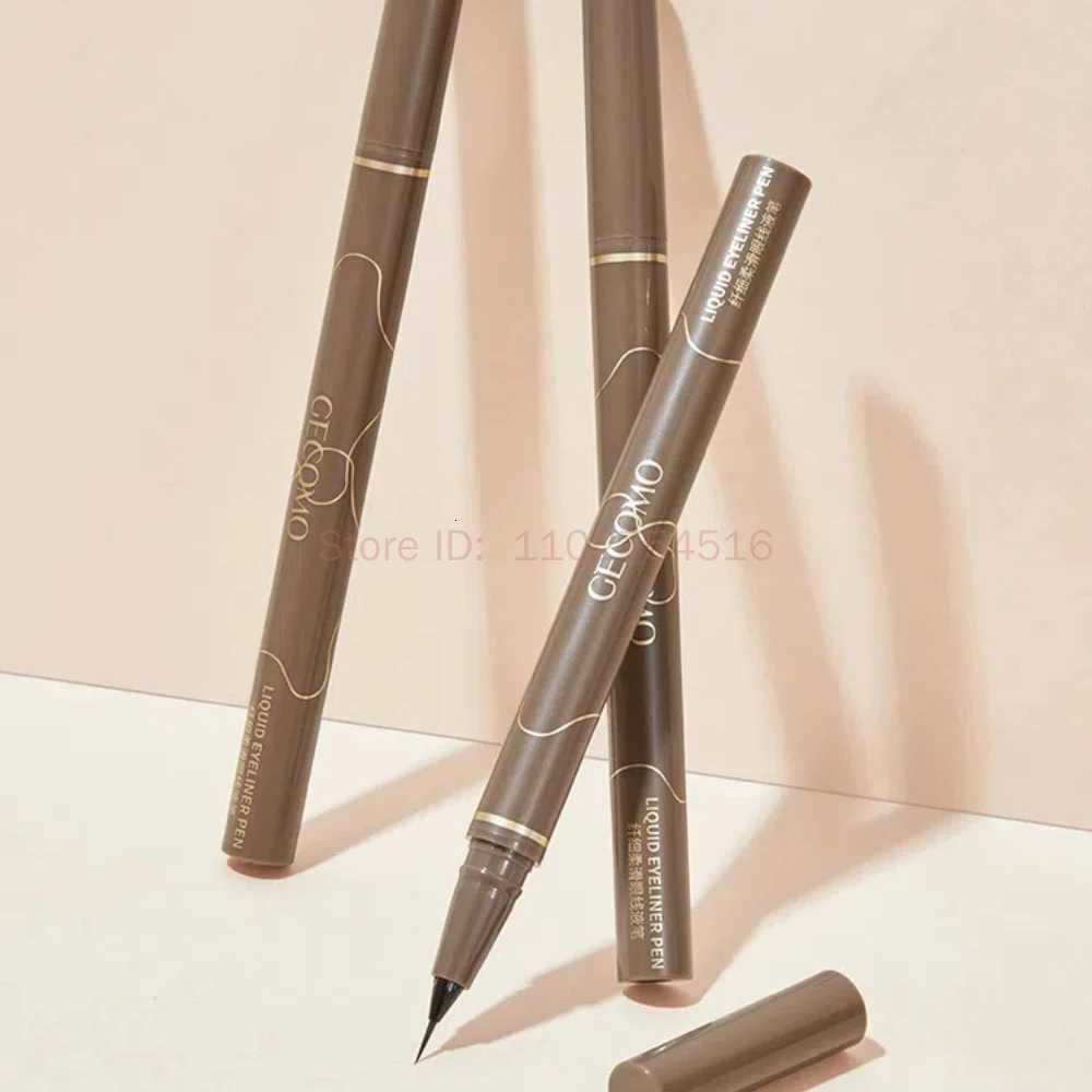 Ultra Thin Black Brown Lower Eyelash Eyeliner Pen Waterproof Lasting Smooth Lying Silkworm Eyes Liner Pencils Eye Makeup ToolsL251024