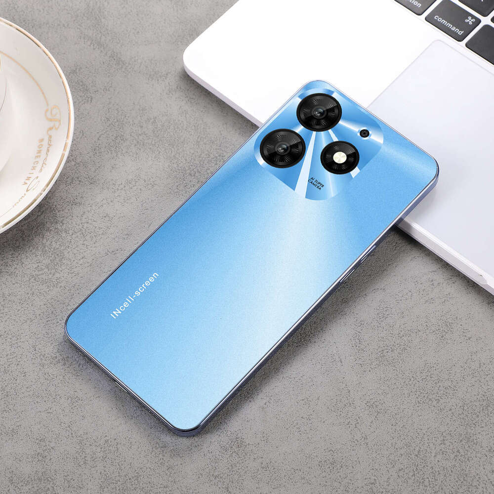 New Spark Pro Android True G Phone GB Side Fingerprint AI Smartphone