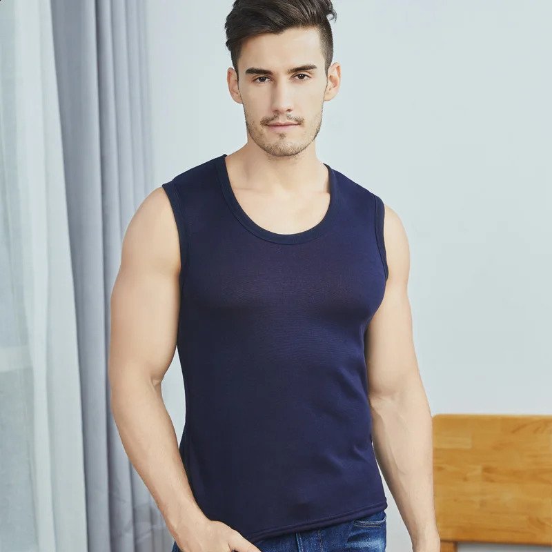 Men Thermal Undershirt Autumn Winter Warm Vest Comfortable Soft Clothes Thermal Underwear For Men Thermo Underwears Plus 251018