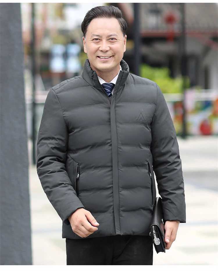 Winter Mens Jacket Fashion Men Thermal Parkas Coats Casual Classic Outwear Windbreaker Warm Padded Jackets Men Clothing Z251024