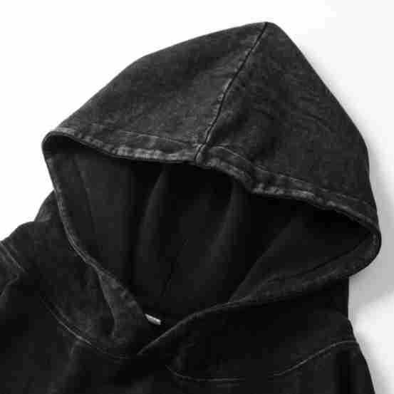350g 80% Cotton Vintage Hooded Sweatshirt Designer Hoodie Jacket Tracksuit Men Polo Veste Coat Drop Shoulder Retro Washed Large Terry Hoodie Oversize
