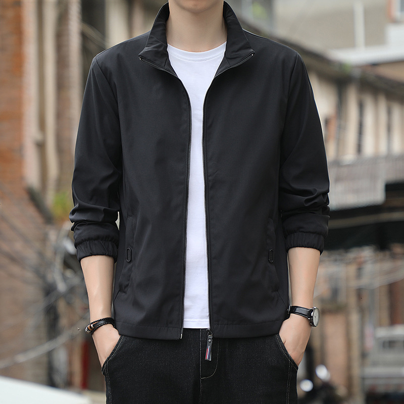 Stand Collar Jacket Men's Coat Designer Hoodie Jacket Tracksuit Men Polo Veste Coat Spring Autumn 2024 Casual Korean Style Plus Size Youth Studen