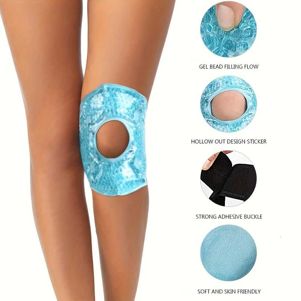 12pcs Hot Cold Gel Ice Pack Reusable Knee Sports Ice Treat Wrap for Ankles Head Shoulders Injuries Soothing Revitalizing UseW251024